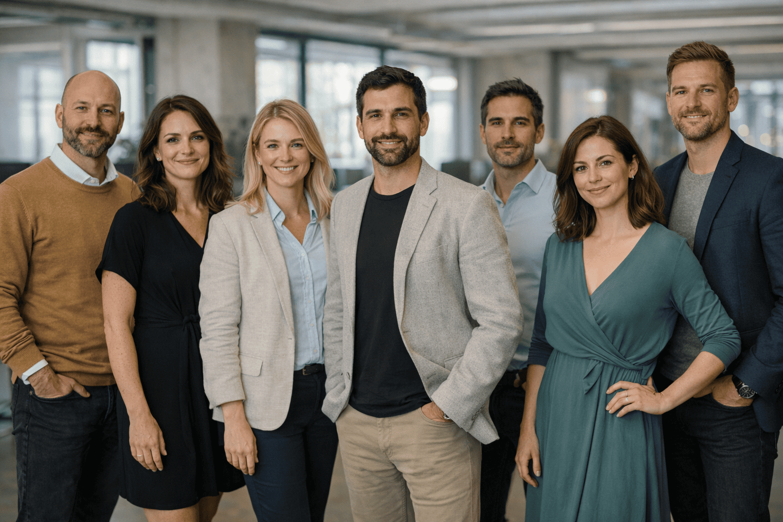 Team working on AI trading platform — Nexo Valdexia